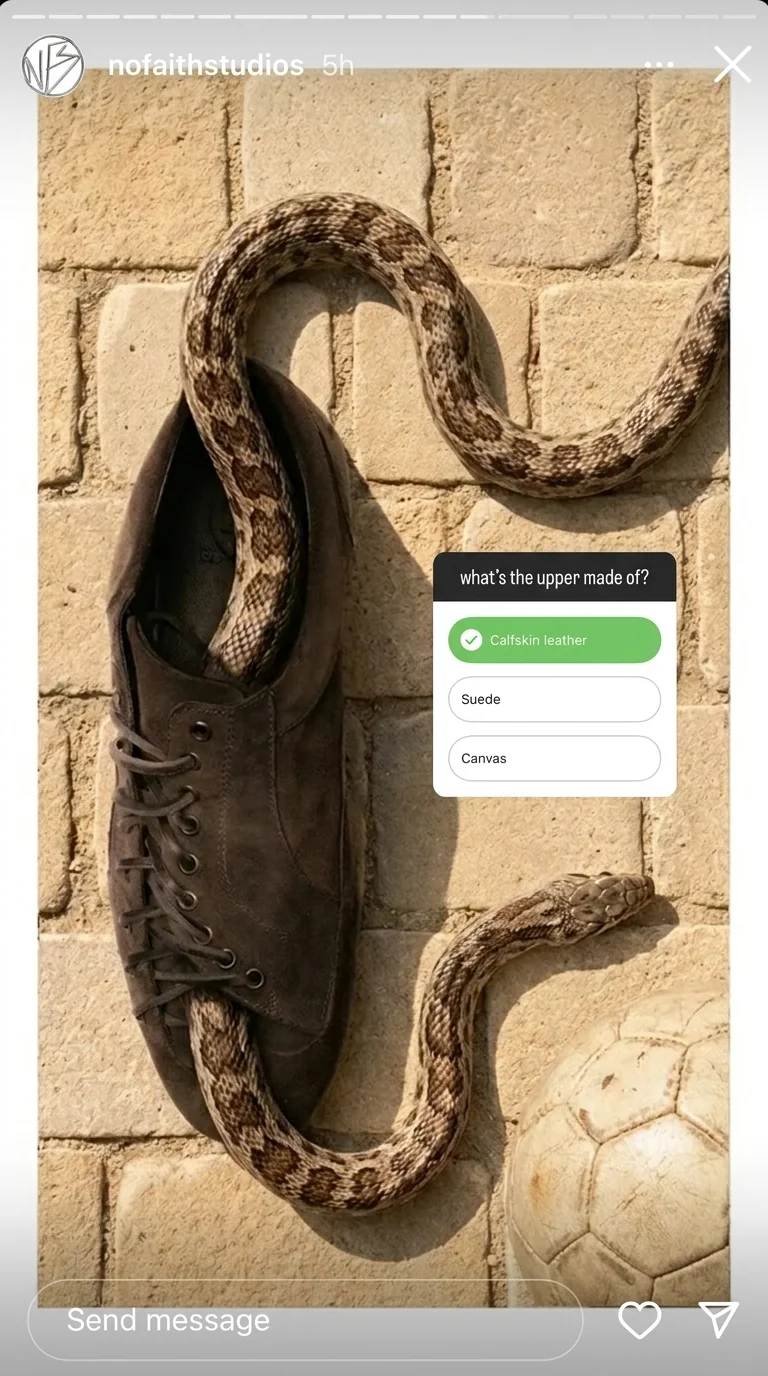 The serpent on the wall.